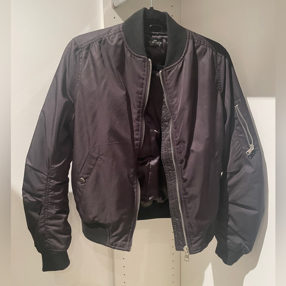 LIKE BEW TOPSHOP BOMBER JACKET